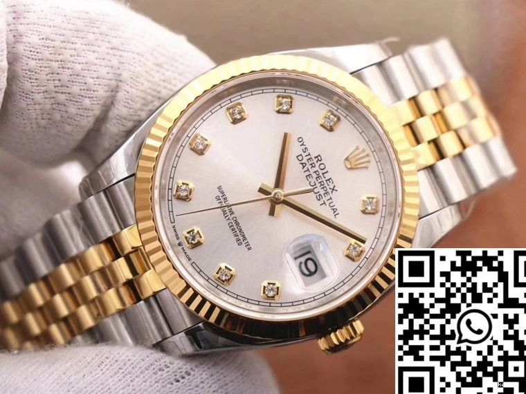 White Factory 126233 Dial Datejust Rolex EW 0402
